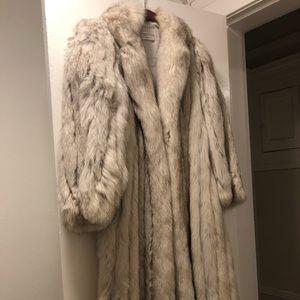 Vintage artic fox coat